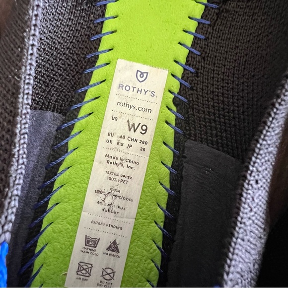 Rothy’s Mary Jane Black Bow Size 9 - Picture 12 of 14